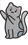 Cat Embroidery Design