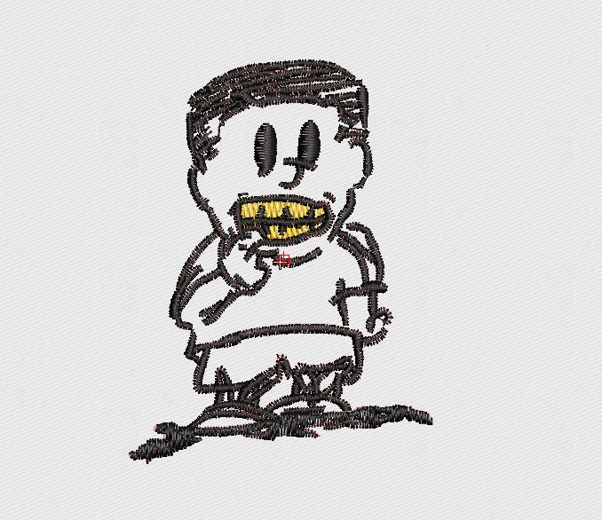 Boy Embroidery Design