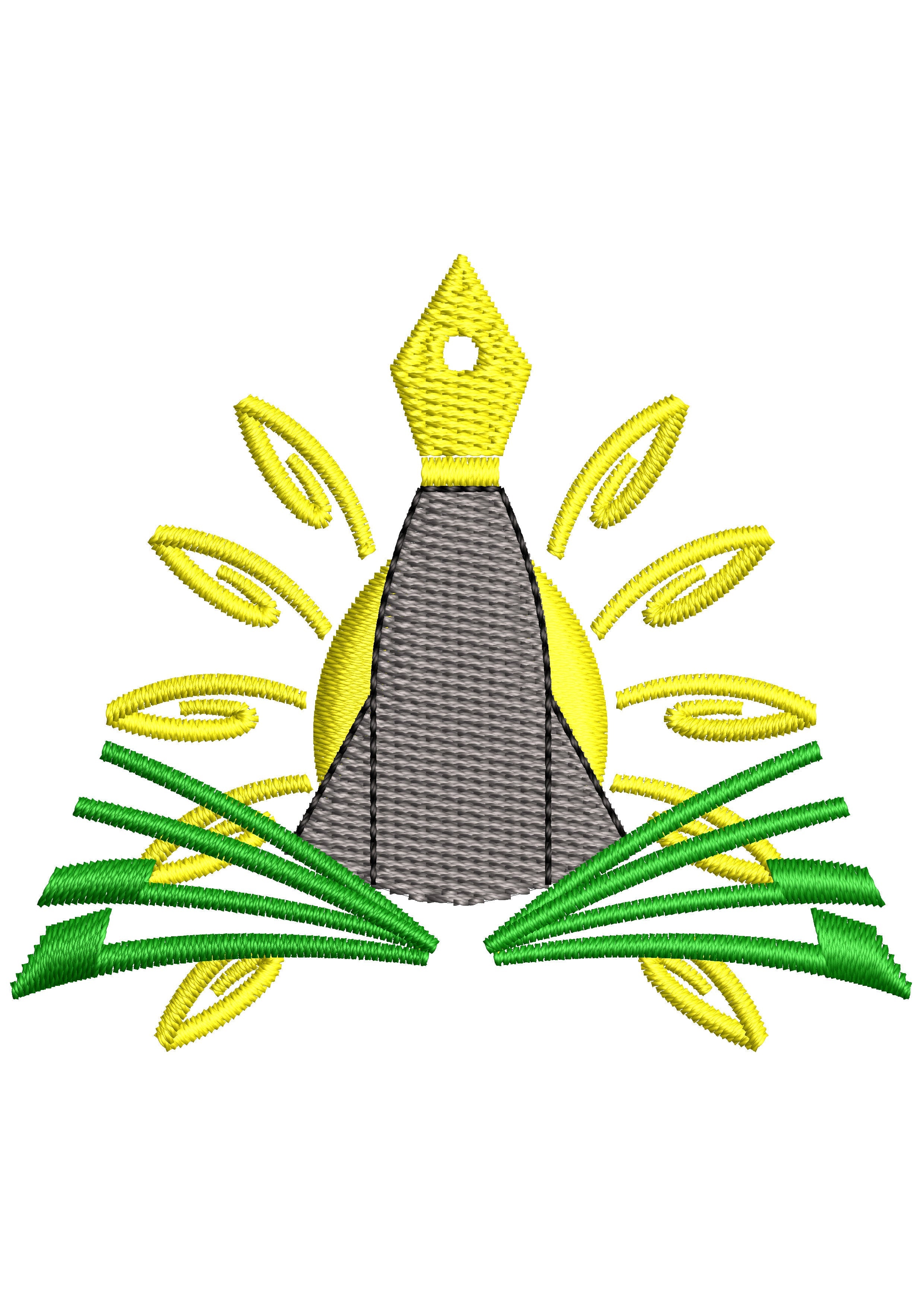 Nood Art Embroidery Design