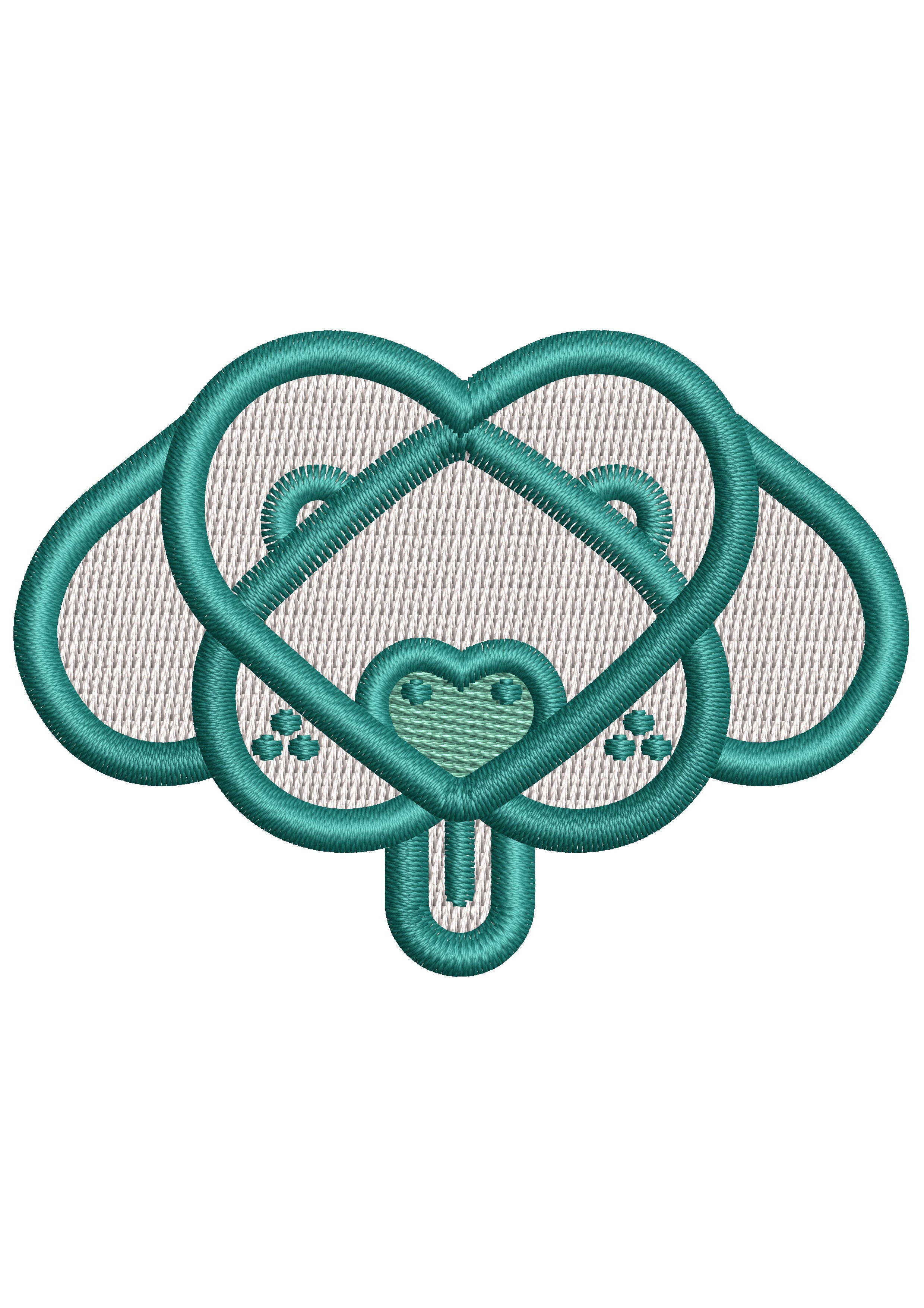 Sheep Hungry Embroidery Design