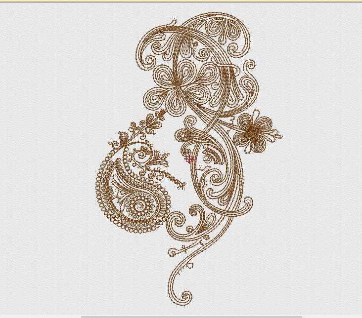 Flower Embroidery Design