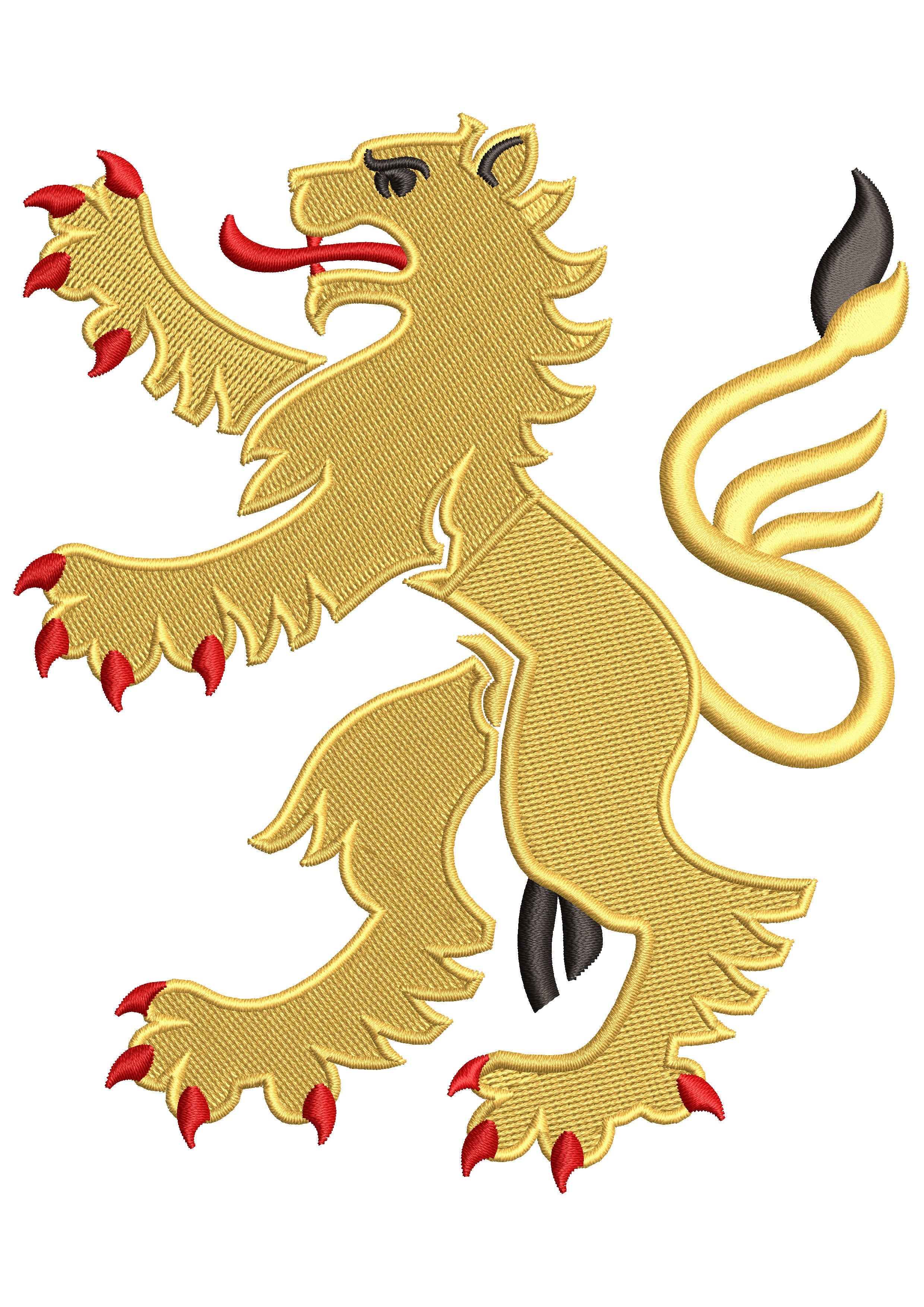Creature Embroidery Design