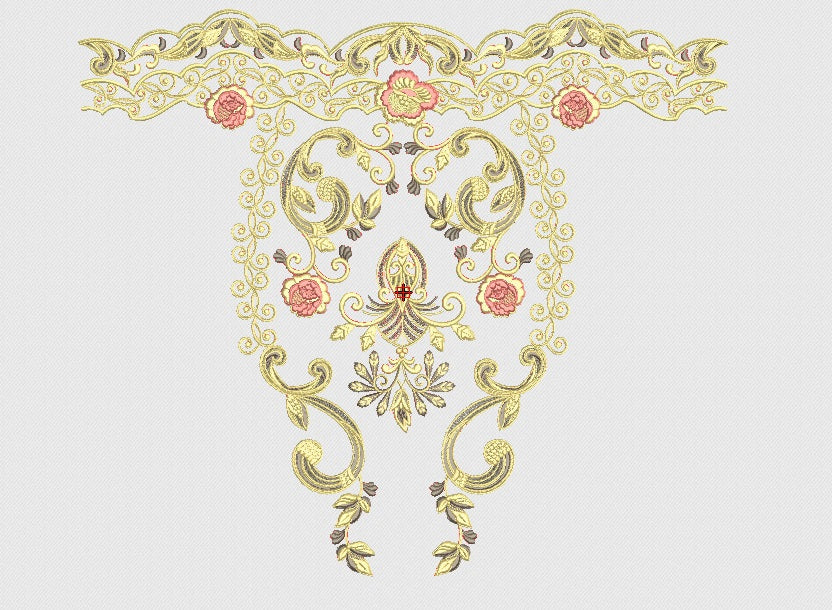 Flower Embroidery Design