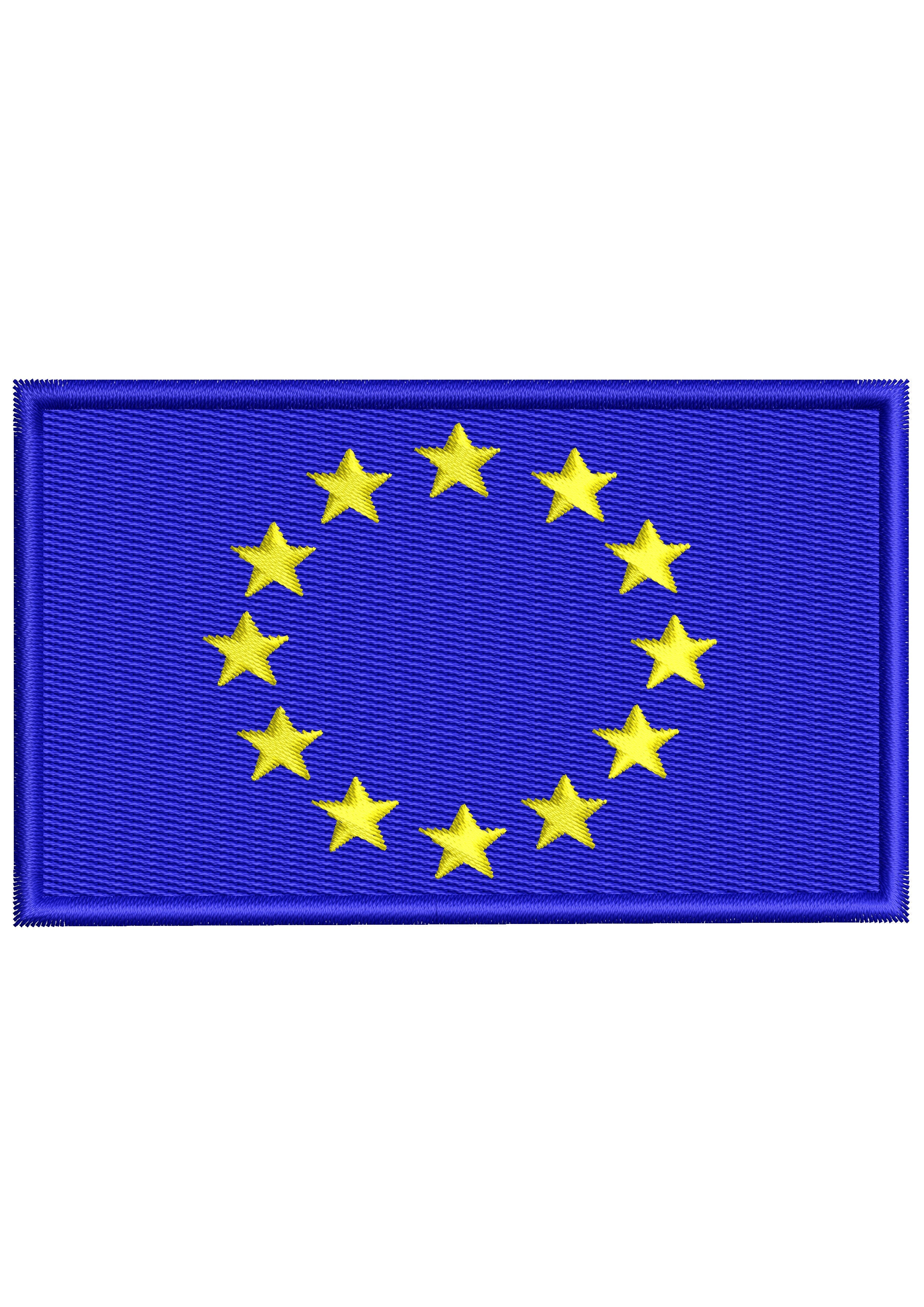 European Union Embroidery Design
