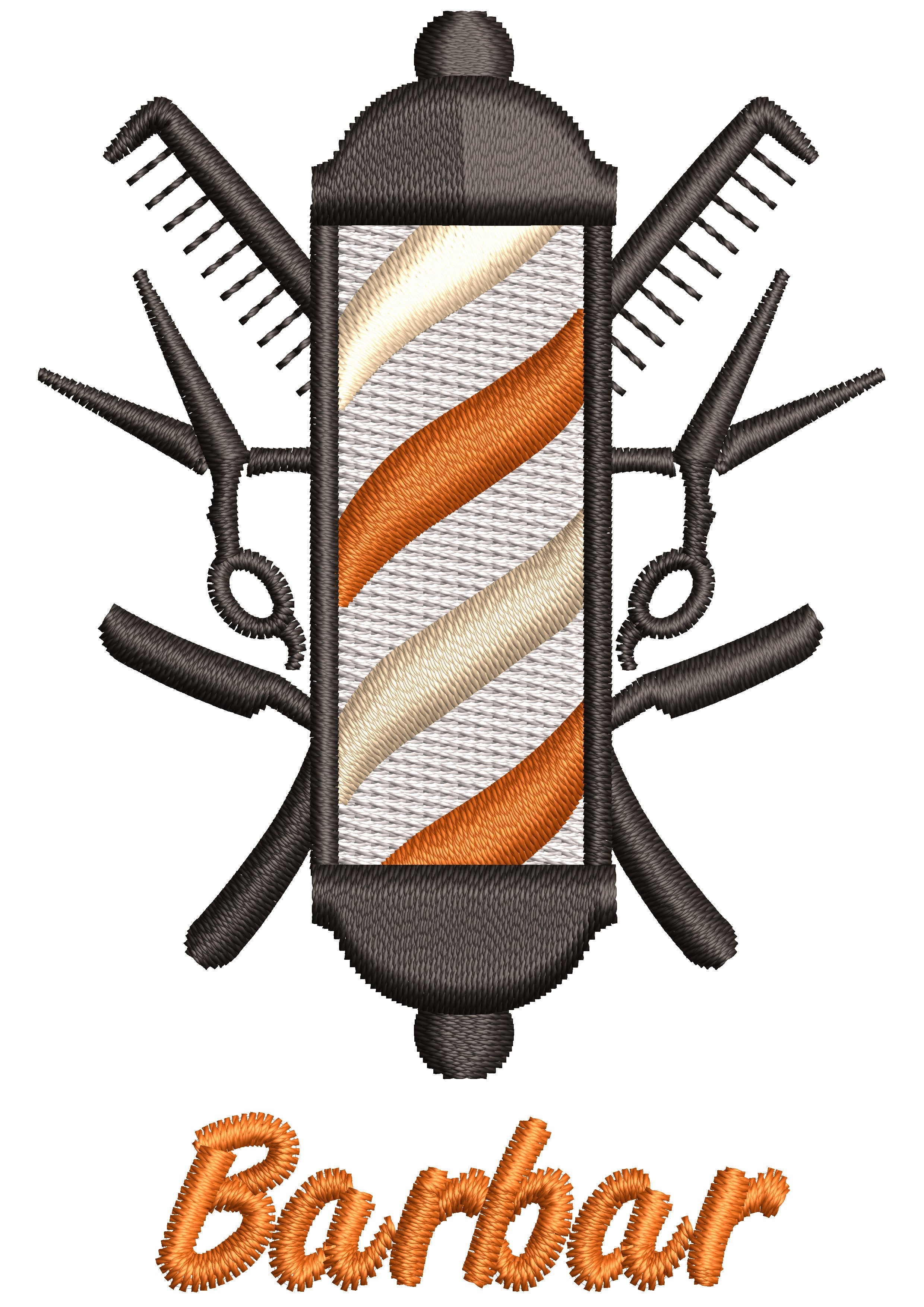 Barbar Tool Embroidery Design