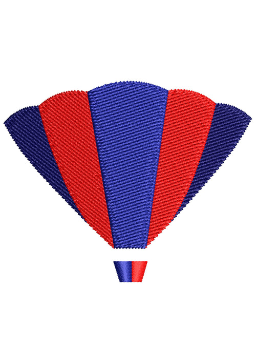 Air Balloon Embroidery Design