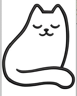 Cat Embroidery Design