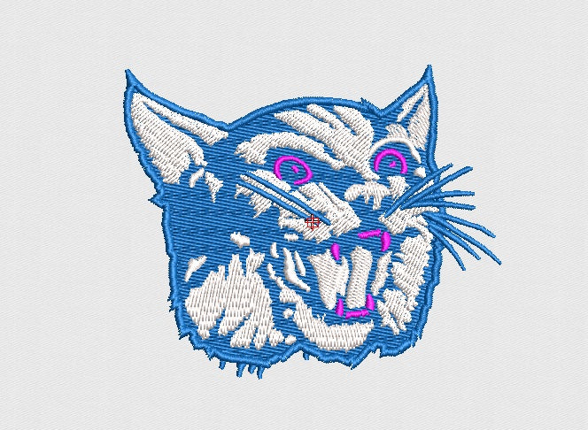 Cat Embroidery Design