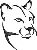 Lion Face Embroidery Design