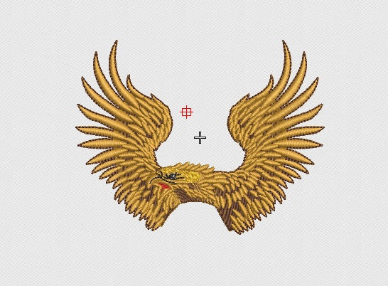 Eagle Embroidery Design