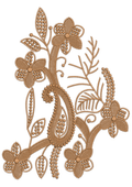 Star Spiral Embroidery Design