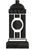 Light Tower Embroidery Design