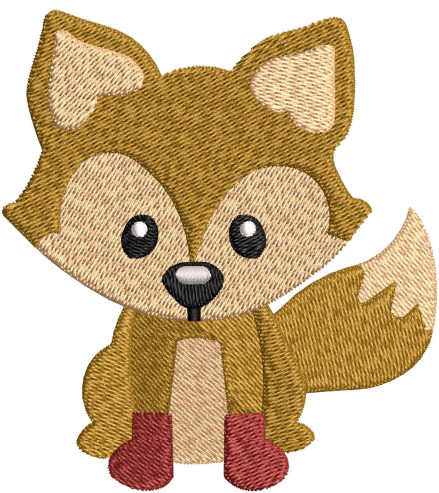 Squirrel Embroidery Design