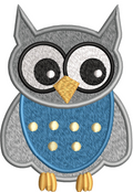 Owl Embroidery Design