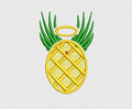 Pine Embroidery Design