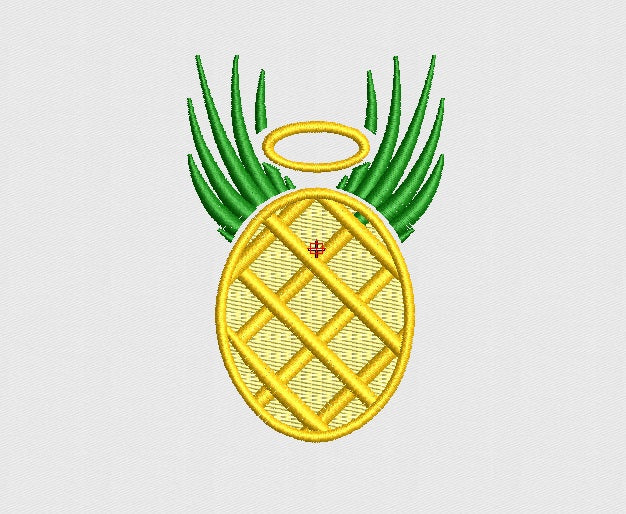 Pine Embroidery Design