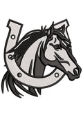 Horse Care Shoe Embroidery Design