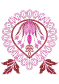 Stitch Art Symmetry Embroidery Design