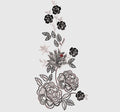 Flower Embroidery Design