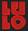 Lu Lo Red Colour Embroidery Design