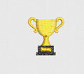 Trophy Embroidery Design