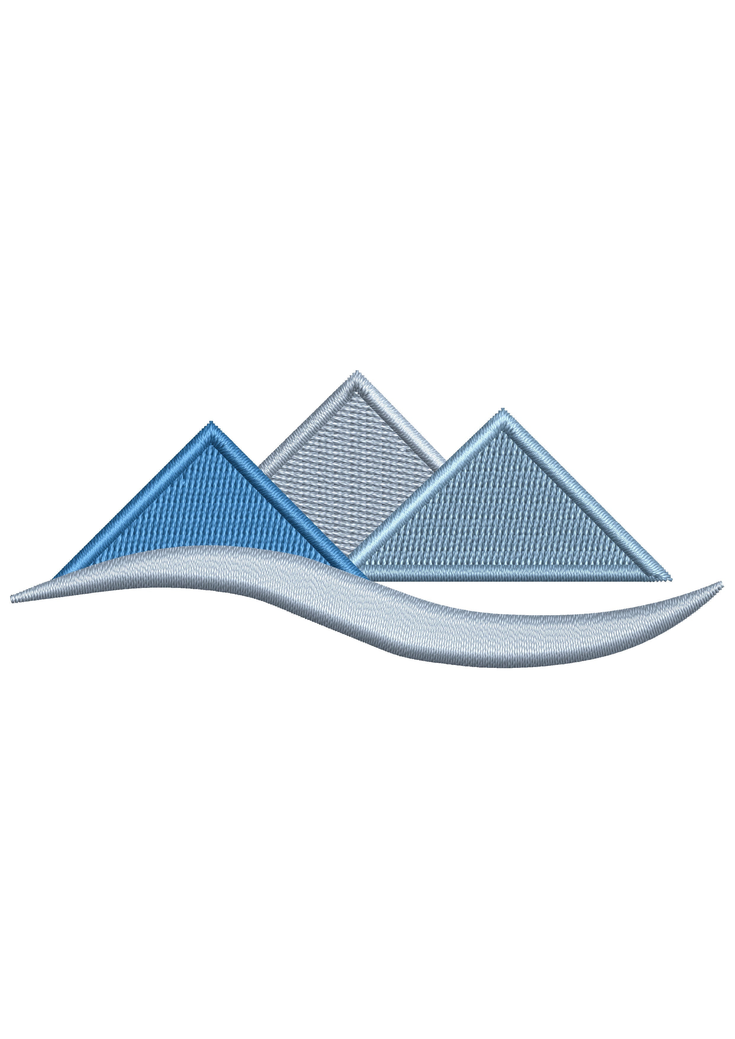 Mountain Air Embroidery Design