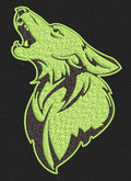 Wolf Embroidery Design