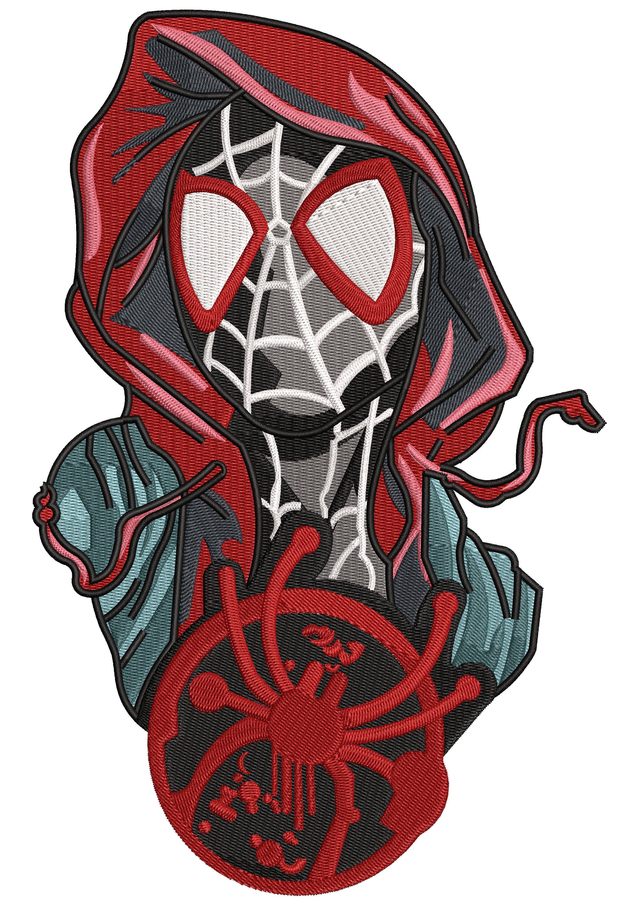Spider Huddi Embroidery Design