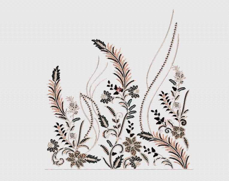 Flower Embroidery Design