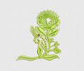 Flower Embroidery Design