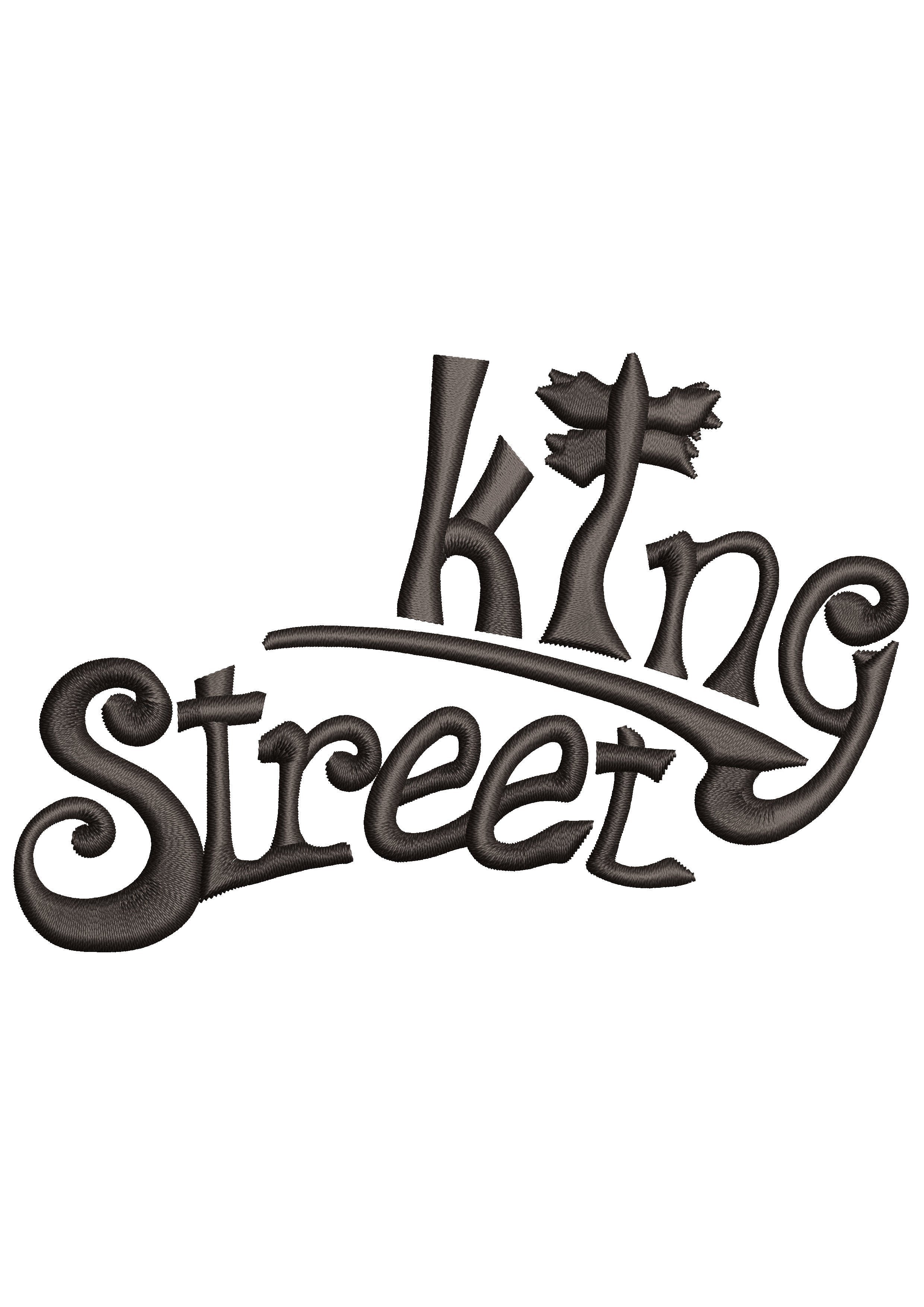 King Street Embroidery Design