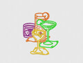 Drink Embroidery Design