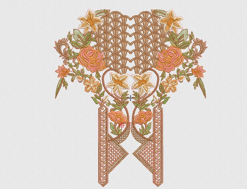 Flower Embroidery Design