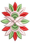 Art Multi Leaf Embroidery Design