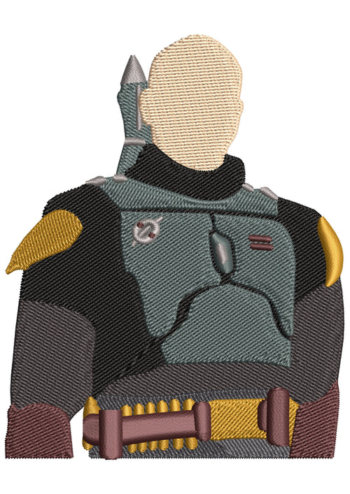 Air Warrior Embroidery Design