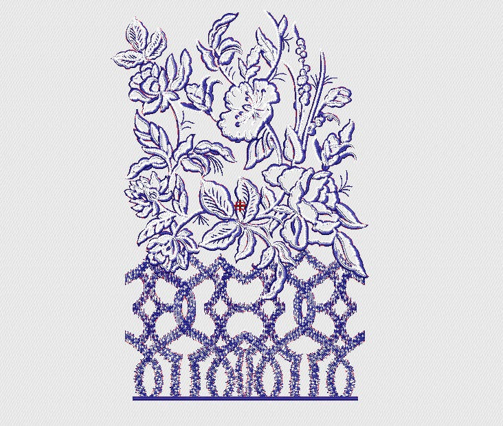 Flower Embroidery Design