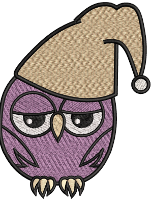 Owl Embroidery Design