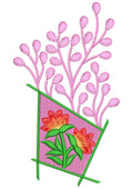 Geo Symmetry Embroidery Design