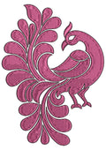 Peacock Embroidery Design