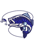 Fishing Tour Embroidery Design