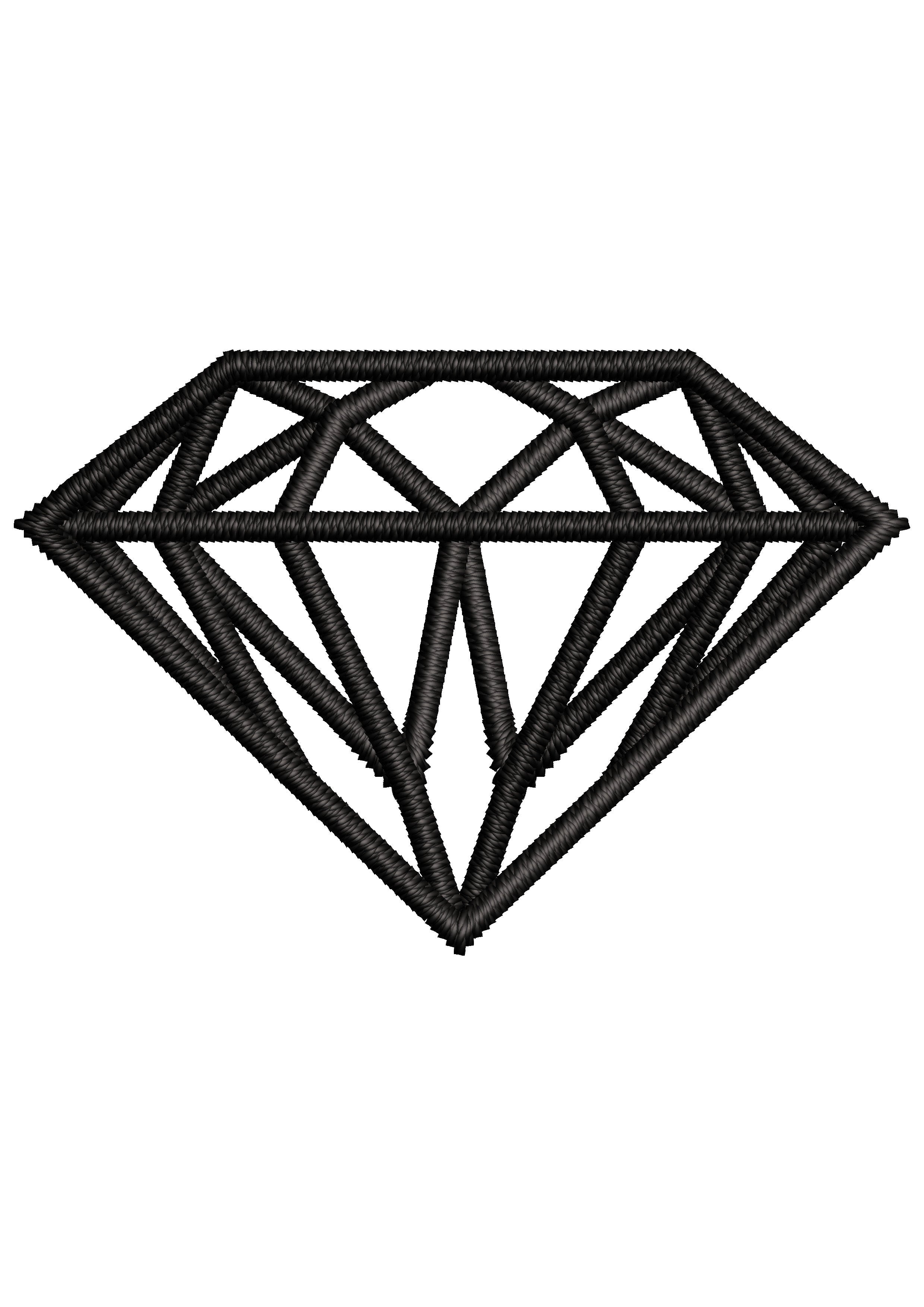 Dimond Embroidery Design