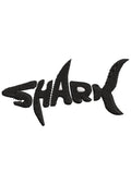 Shark Splng Embroidery Design
