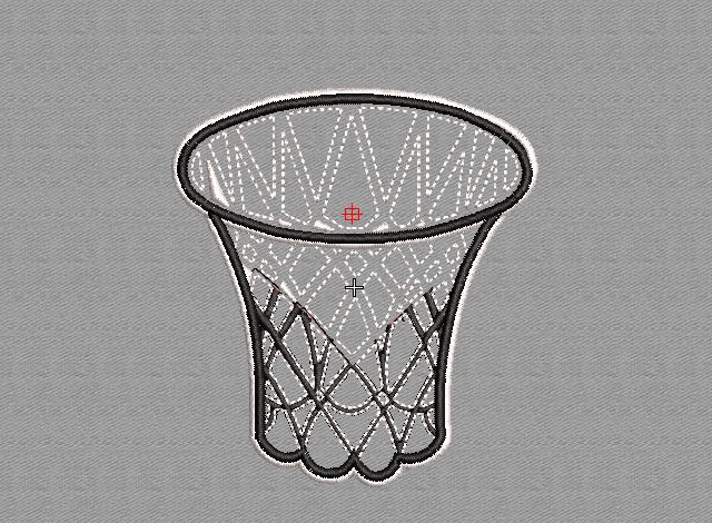 Basket Embroidery Design