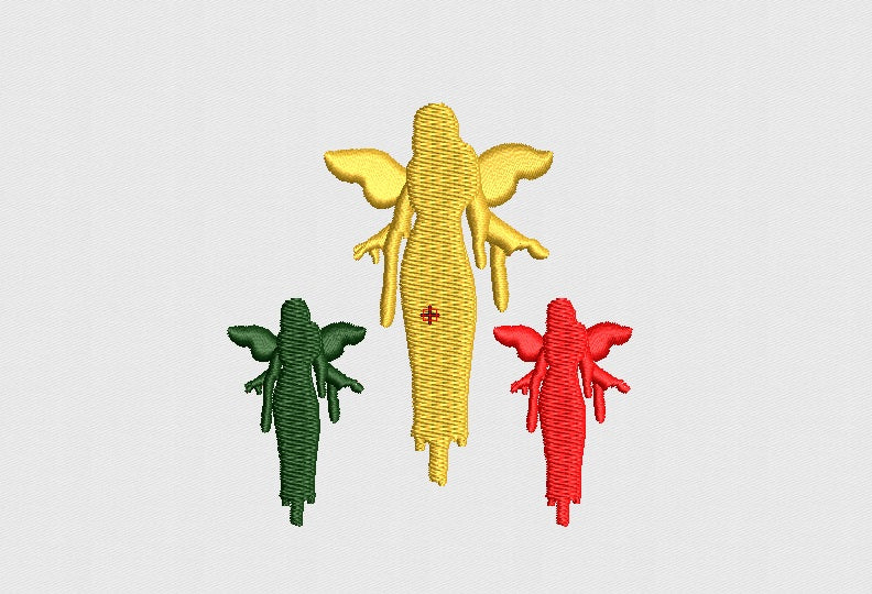 Fairy Embroidery Design