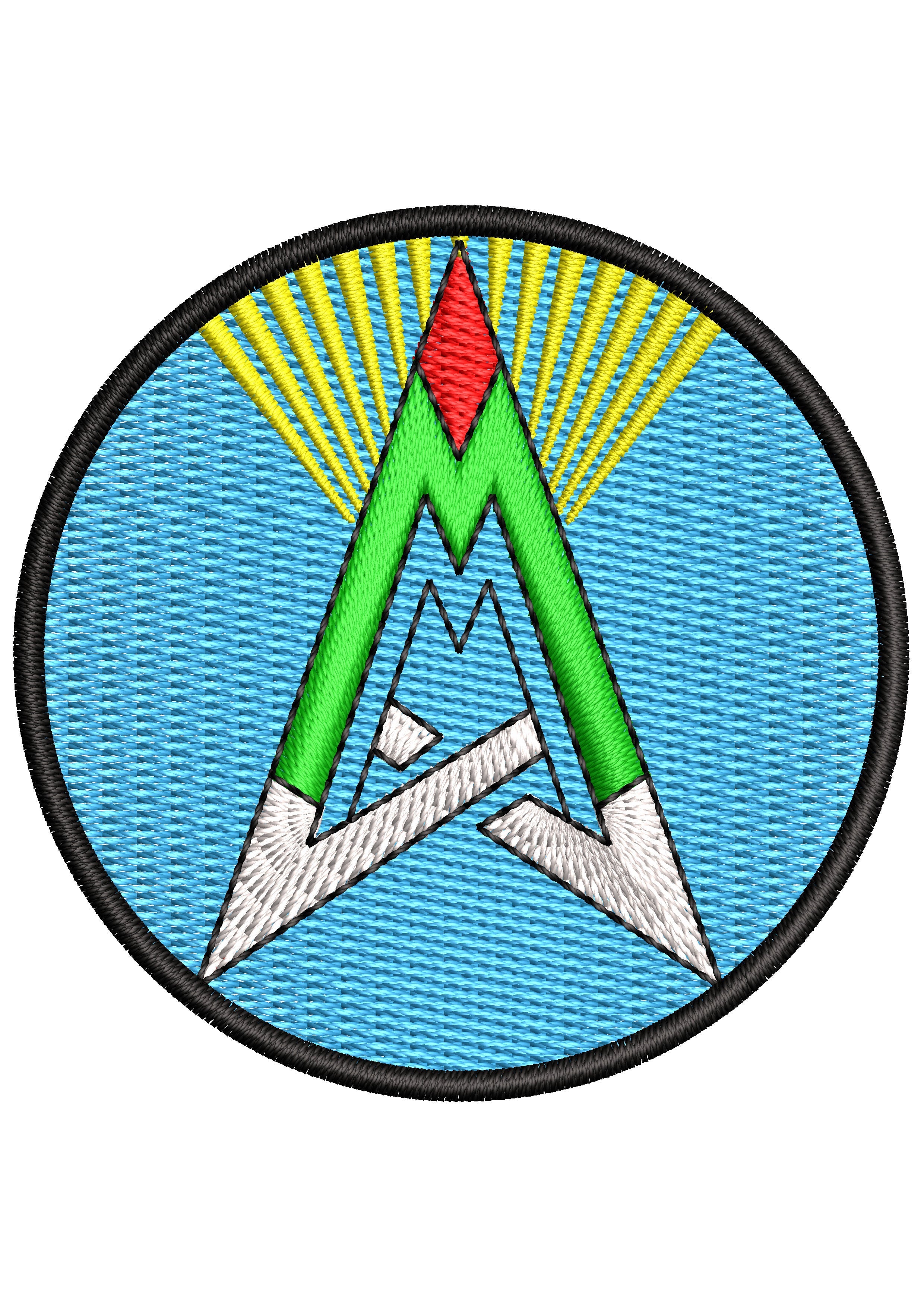 Trust Embroidery Design