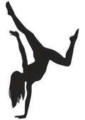 Girl Excise Embroidery Design
