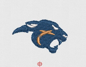 Panther Embroidery Design
