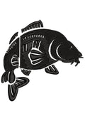 Fish Big Sign Embroidery Design