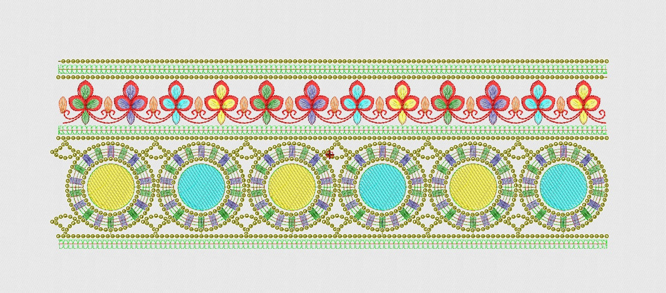 Flower Embroidery Design
