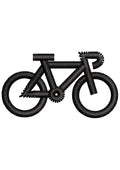 Cycle Embroidery Design
